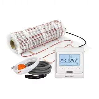 Sada elektrického podlahového vykurovania Warmtec DS2-120/T520 biela 12m² (170 W/m²)